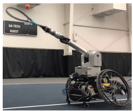 Teaser for Athletic Mobile Manipulator System for Robotic Wheelchair Tennis
